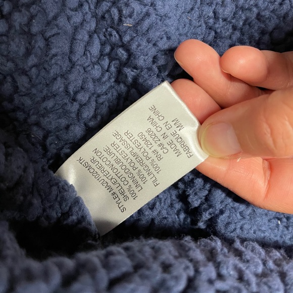 Como Man red plaid corduroy button front shacket - Picture 5 of 7